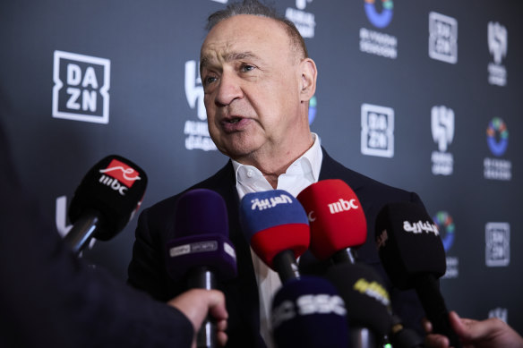 DAZN is backed by British-Ukrainian billionaire Sir Leonard Blavatnik.