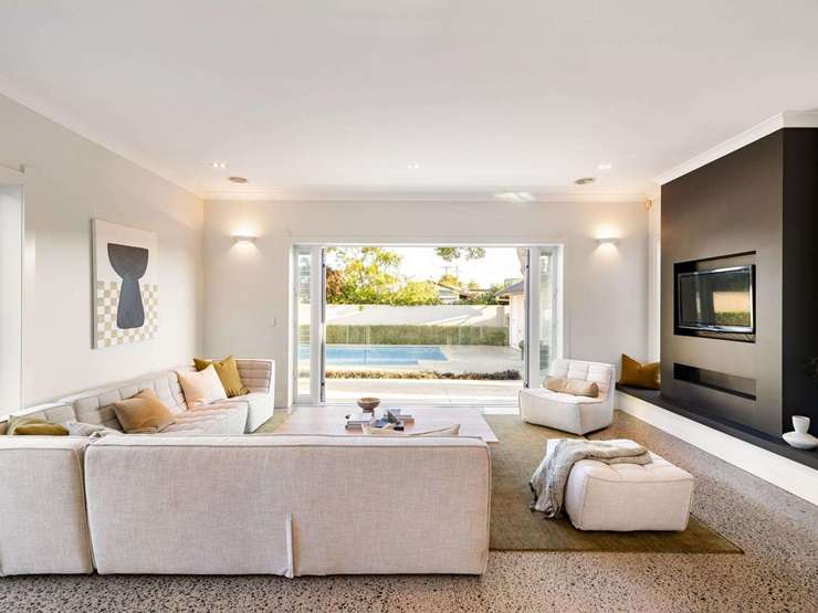 A four-bedroom, two-bathroom bungalow on Brookfield Street, in Hamilton East, sold for <img.91m at a heated auction. Photo / Supplied