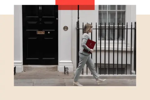 PA Media British Chancellor of the Exchequer Rachel Reeves departs 11 Downing Street ahead of the Spending Review announcement