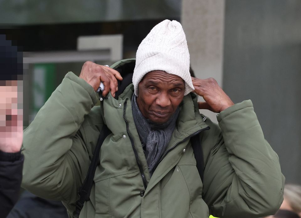 7/11/2025
Christopher Oshodin, 48yrs, of Kildare Road, Crumlin Dublin pictured at the Criminal Courts of Justice (CCJ) on Parkgate Street in Dublin after he was given a suspended jail sentence. pic: IrishPhotoDesk.ie