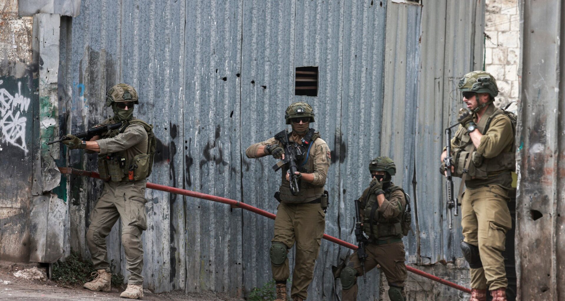 IDF: Palestinian man throws explosive at forces in northern West Bank, is shot dead
