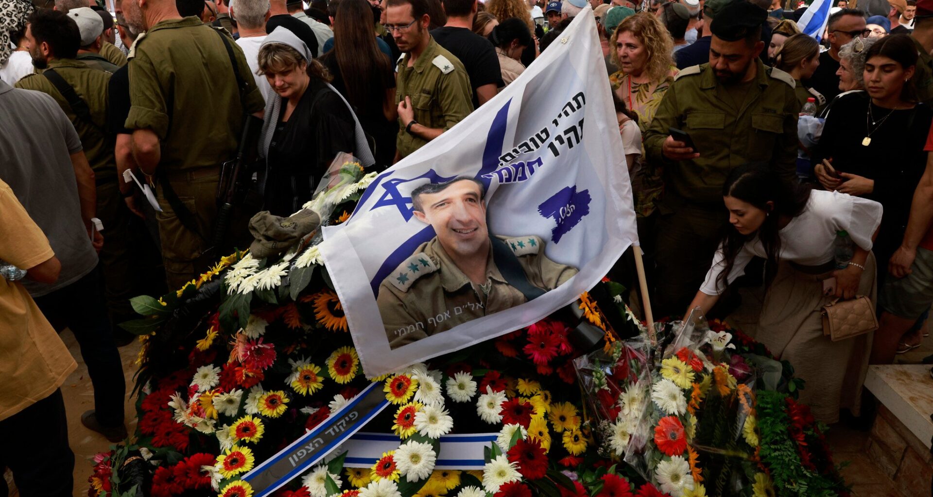 ‘Rest in peace, war hero’: Funeral held for slain officer, ex-hostage Col. Asaf Hamami - The Times of Israel