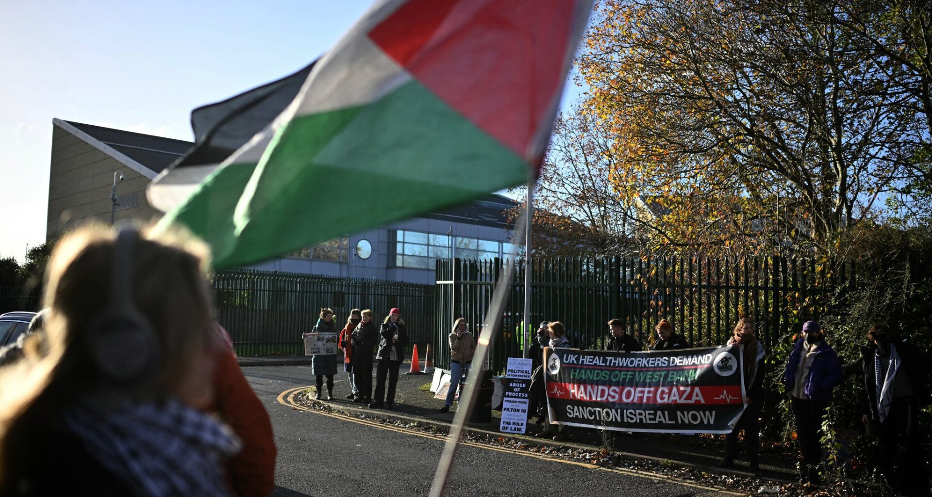 6 anti-Israel activists stand trial in UK for breaking into Elbit site