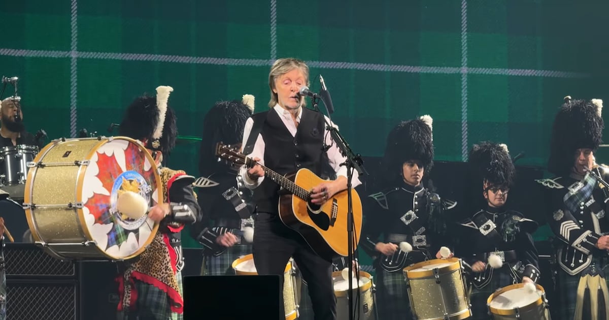 Ontario musicians play on stage with Sir Paul McCartney - CTV News