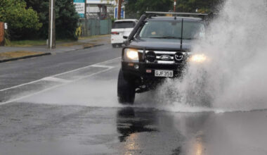 SunLive - 'Wild night': Heavy rain and flooding risk