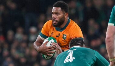 Wallabies player ratings vs Ireland