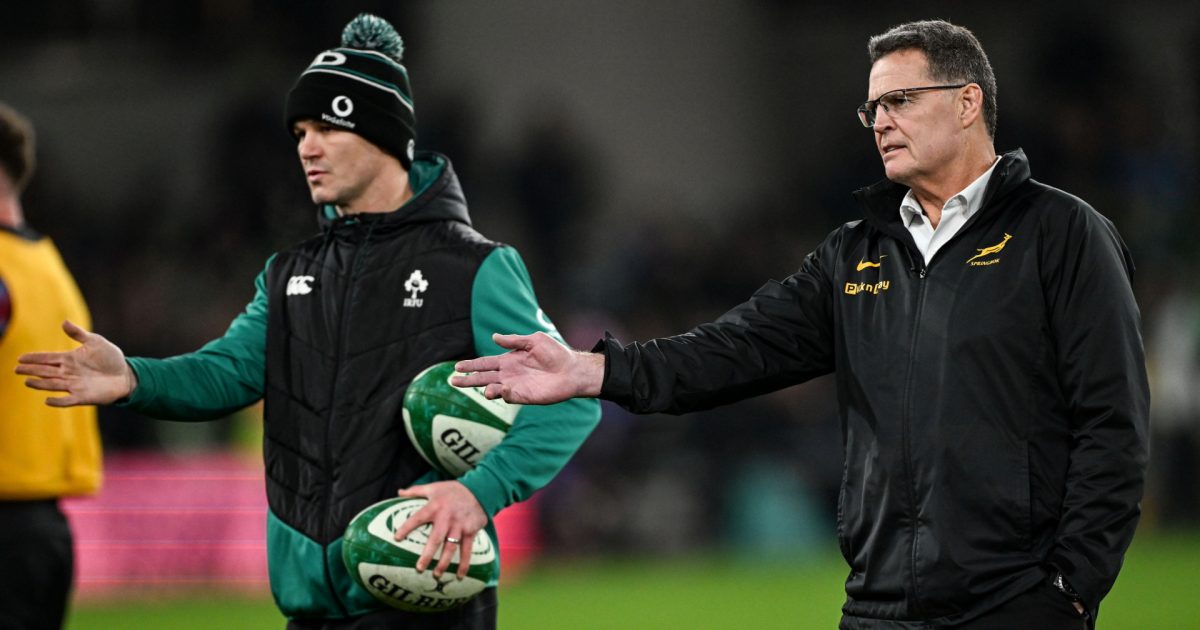 Rassie Erasmus' telling concession after win over Ireland