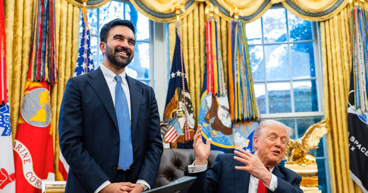 Zohran Mamdani and Donald Trump enjoy New Yorker bromance at White House – The Irish Times