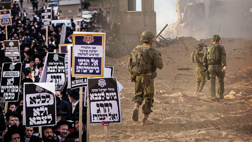 national service counts as military enlistment, rabbis to set sanc