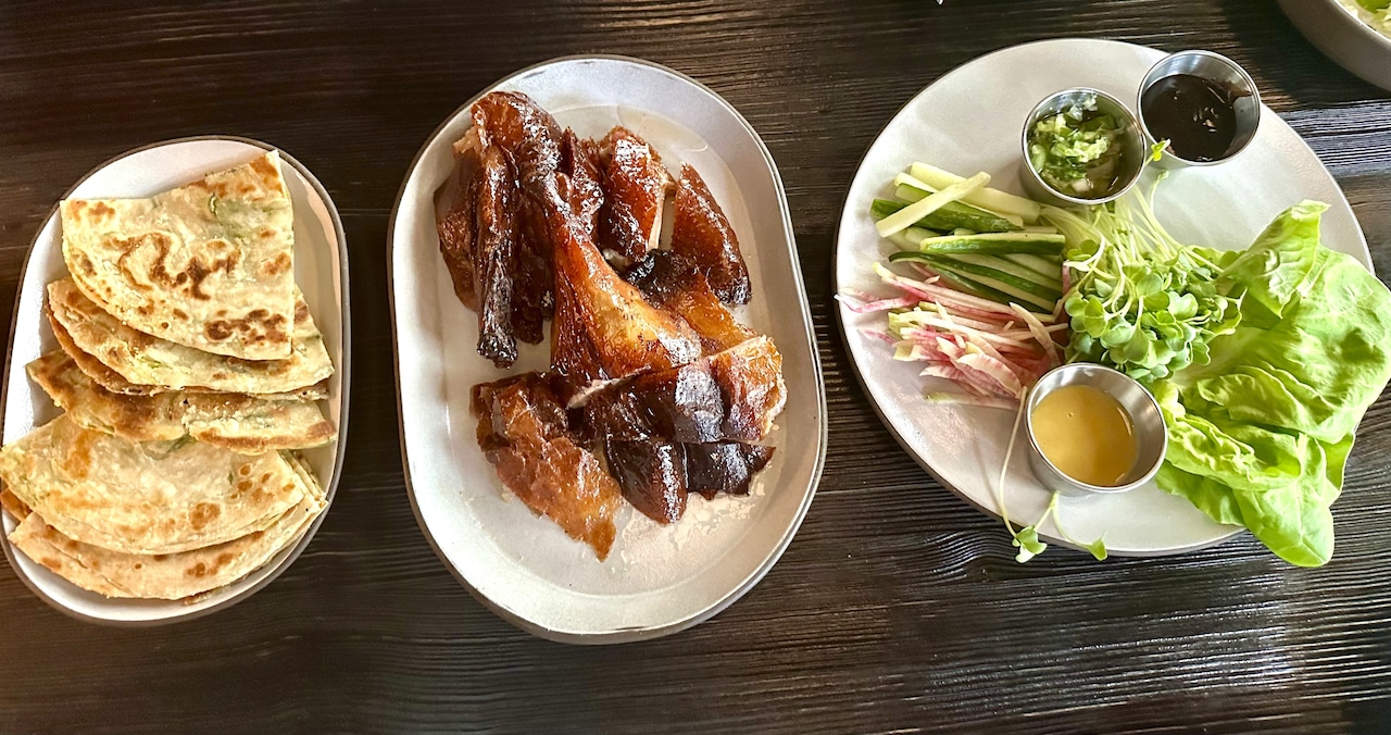 Peking Duck at Current Charcoal Grill in Birmingham, Ala.