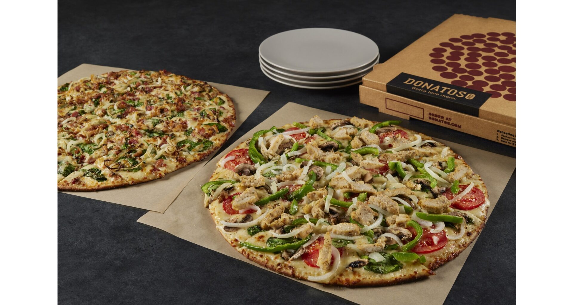 Donatos Pizza Launches New Creamy Parm Sauce and Pizzas as Winter Approaches