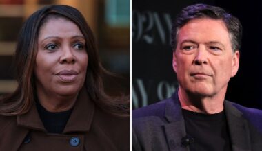 U.S. federal judge dismisses indictments against Letitia James and James Comey, saying Lindsey Halligan appointment was unlawful - CTV News