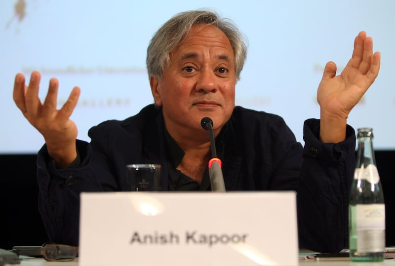 Anish Kapoor: 'I mean, this is fascist America and just beyond belief.' Photograph: Adam Berry/ Getty Images