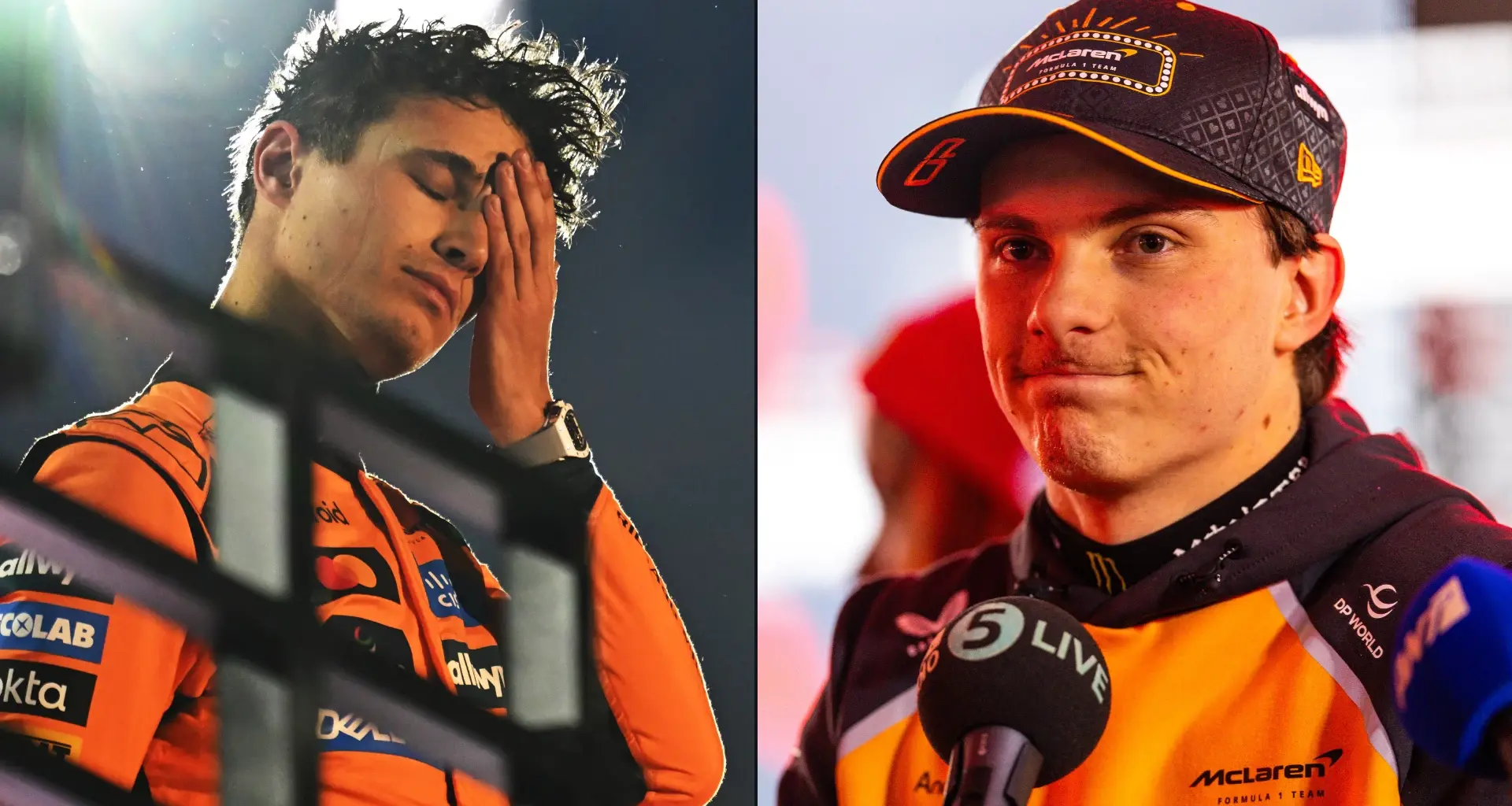 What were the factors behind Lando Norris and Oscar Piastri’s dramatic Las Vegas GP disqualifications?