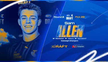 Pick 29 – Sam Allen