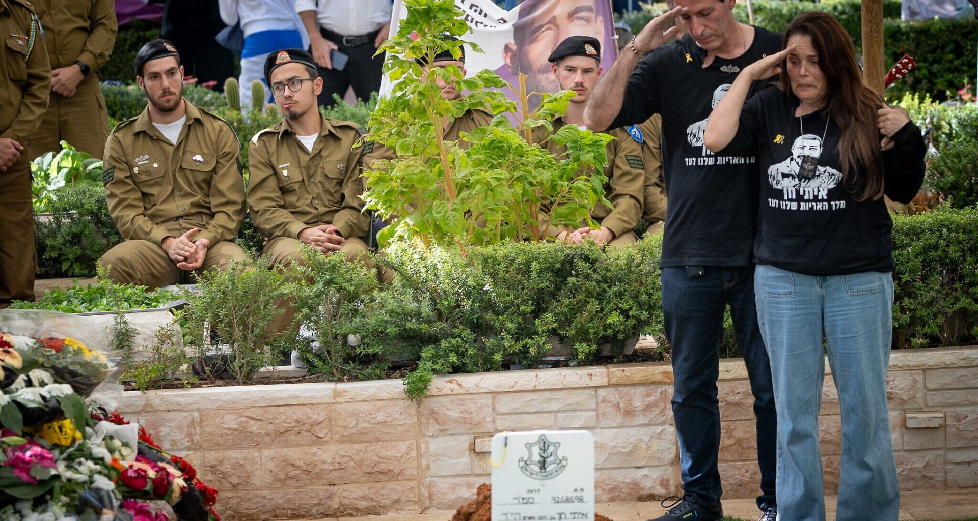 Burying his son, Itay Chen’s father vows to pursue ‘those responsible for Oct. 7'