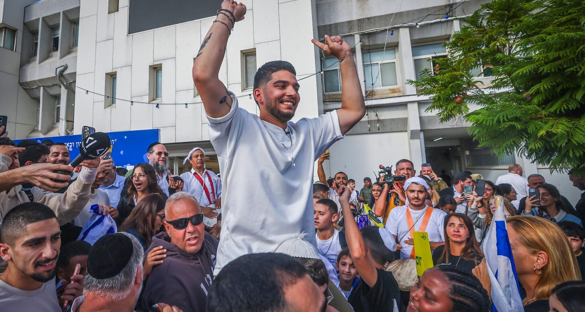 Freed hostage Yosef-Haim Ohana heads home from rehab, 6 weeks after release from Gaza