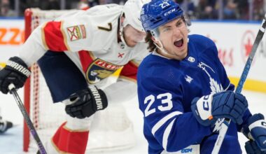 Auston Matthews, Nicolas Roy and Matthew Knies all back for Maple Leafs against the Blue Jackets