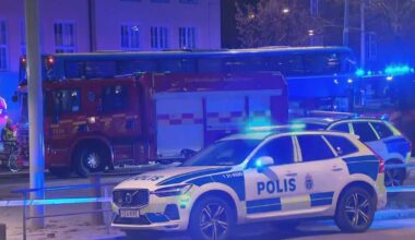 Bus slams into pedestrians in Stockholm, three dead