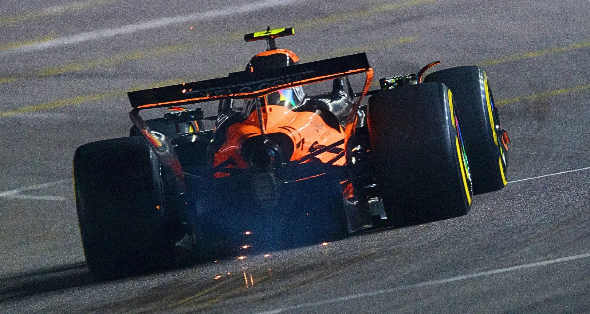 LUSAIL CITY, QATAR - NOVEMBER 30: Charles Leclerc of Monaco driving the (16) Ferrari SF-24 on his