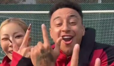 Jessie Collaborates With Jesse Lingard in Dance Challenge - 조선일보