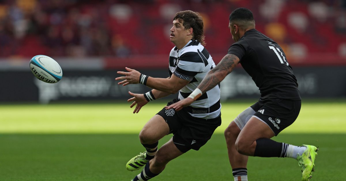 All Blacks XV blitz Barbarians after early 19-point deficit