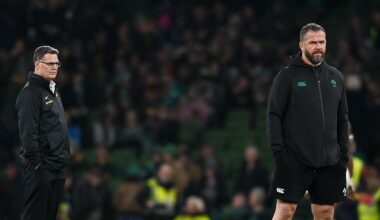 The Ireland-South Africa mask has well and truly slipped