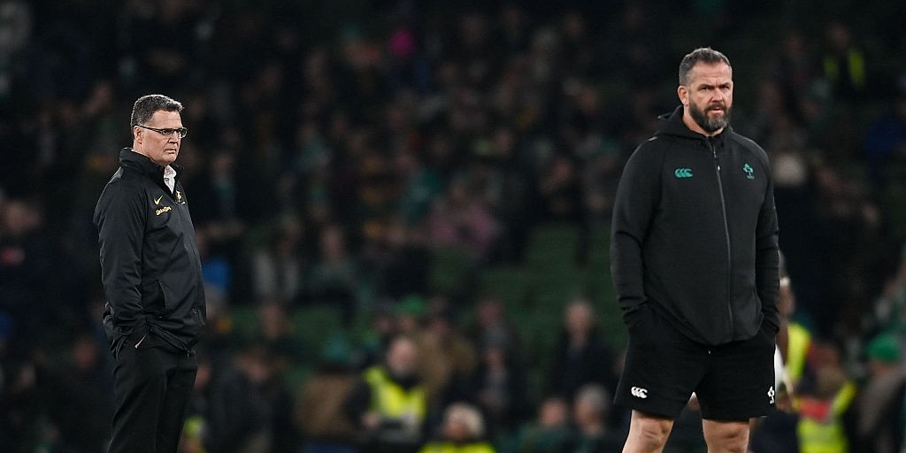 The Ireland-South Africa mask has well and truly slipped