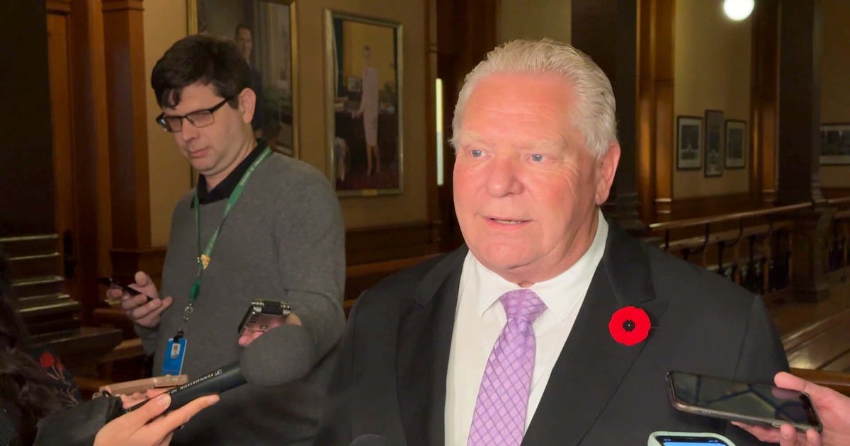 Ford says Carney called from Asia and asked him to stop running ad that angered Trump - CTV News