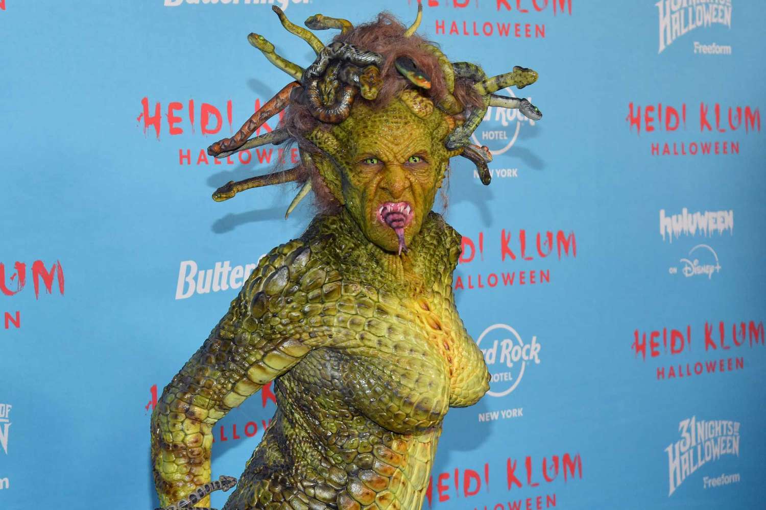 Heidi Klum Brings Terrifying Mythological Creature to Life in 2025 Halloween Costume