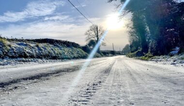 Roads in treacherous condition around county ahead of thaw 