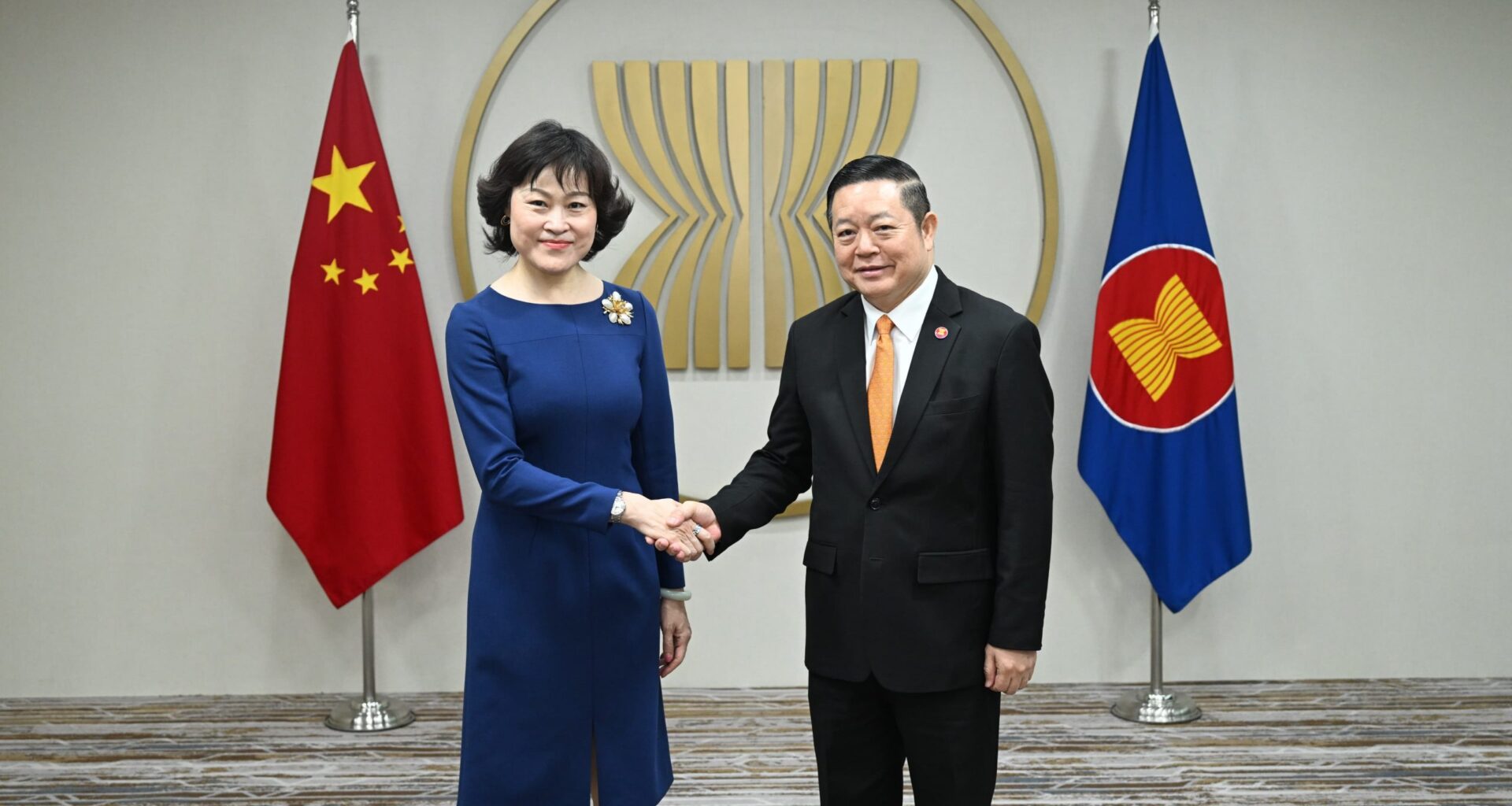 Secretary-General of ASEAN bids farewell to the Ambassador of the People’s Republic of China to ASEAN