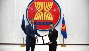 Secretary-General of ASEAN receives Letter of Credence from Ambassador of the Republic of Estonia to ASEAN