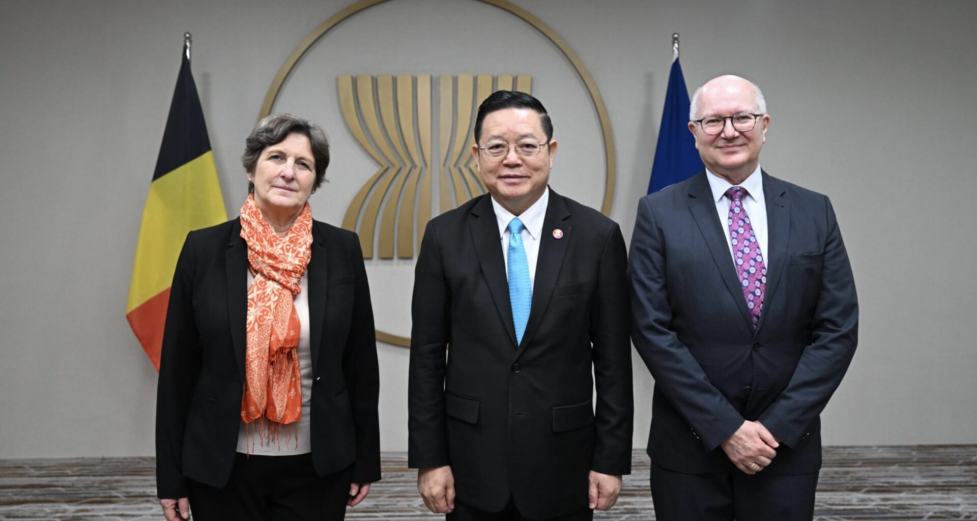 Secretary-General of ASEAN receives Director-General of the Ministry of Foreign Affairs of the Kingdom of Belgium