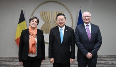 Secretary-General of ASEAN receives Director-General of the Ministry of Foreign Affairs of the Kingdom of Belgium