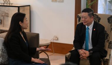 Secretary-General of ASEAN and the Chargé d’affaires ad interim of the United States Mission to ASEAN meets over working lunch