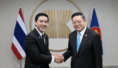 Secretary-General of ASEAN meets with the Chargé d’Affaires ad interim of the Permanent Mission of Thailand to ASEAN