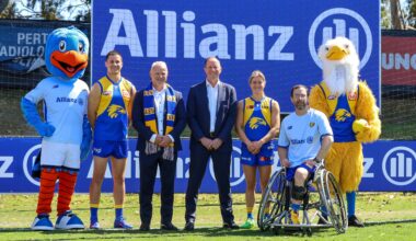 West Coast Eagles team up with Allianz Australia