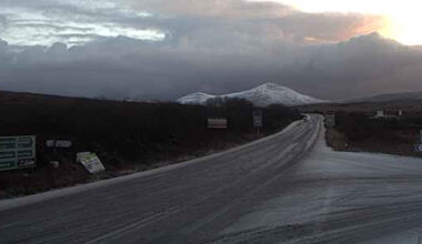 Warning over black ice across Donegal