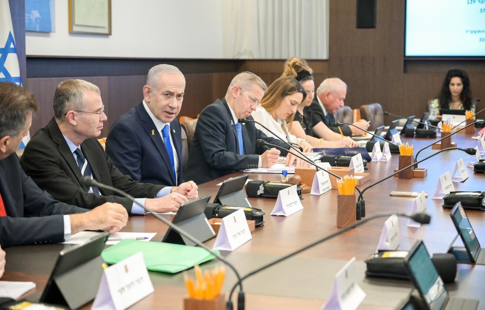 At cabinet meeting, PM vows to 'continue to strike terrorism' wherever necessary