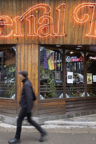 View outside the Imperial Pub.