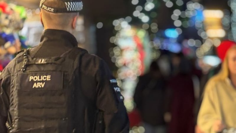 Specialist armed PSNI unit deployed at Belfast Christmas markets