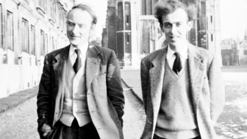 Francis Crick and James Watson.  Photograph: Cold Spring Harbor Laboratory Archives/New York Times