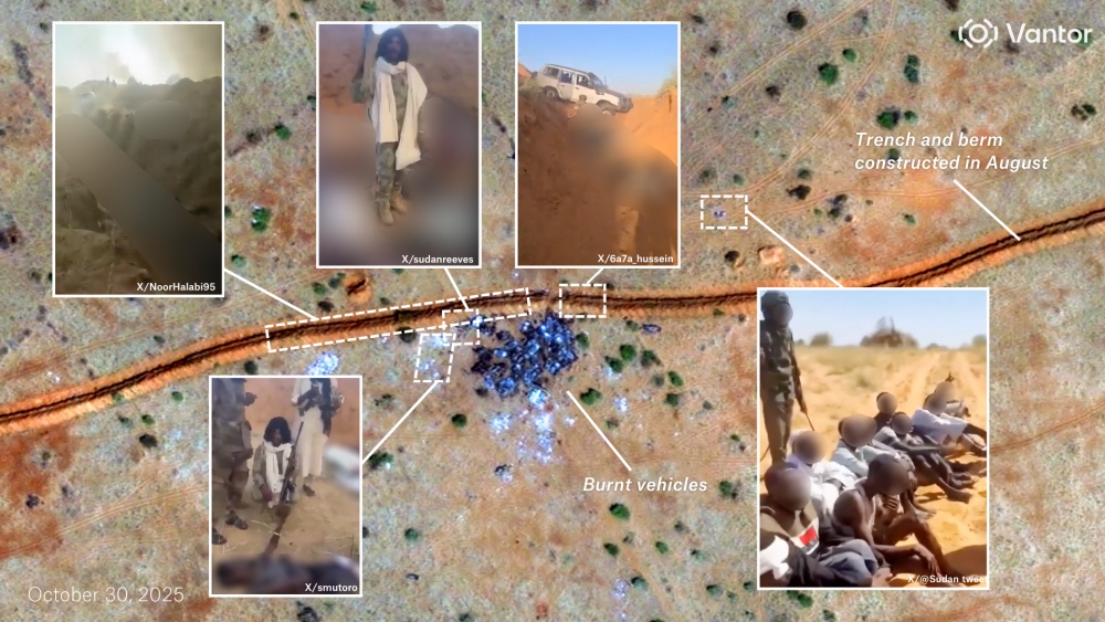 Geolocating Darfur Killings of Those Escaping Al Fashir