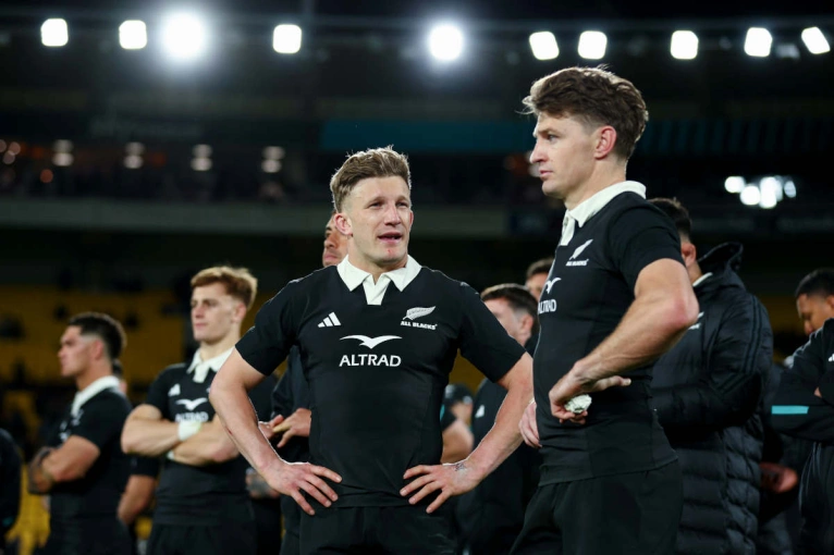 Damian McKenzie and Beauden Barrett