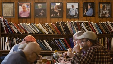 View inside the Imperial Pub.