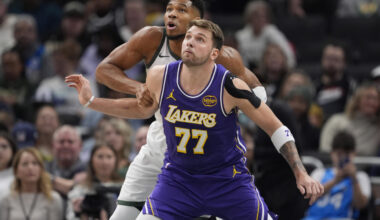 Doncic scores 41 to propel Lakers to NBA win over Bucks