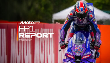 Miller leads jumbled up MotoGP™ FP1 in Valencia