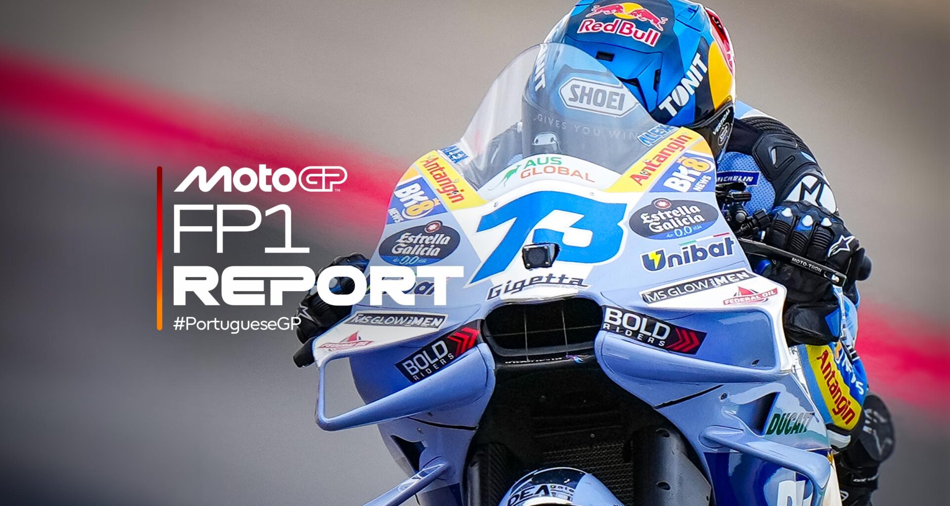 Alex Marquez tops FP1 at Portimao with Bezzecchi and Miller early contenders