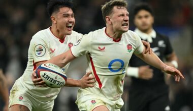 Steve Borthwick’s gamble pays off as England outclass All Blacks in statement win
